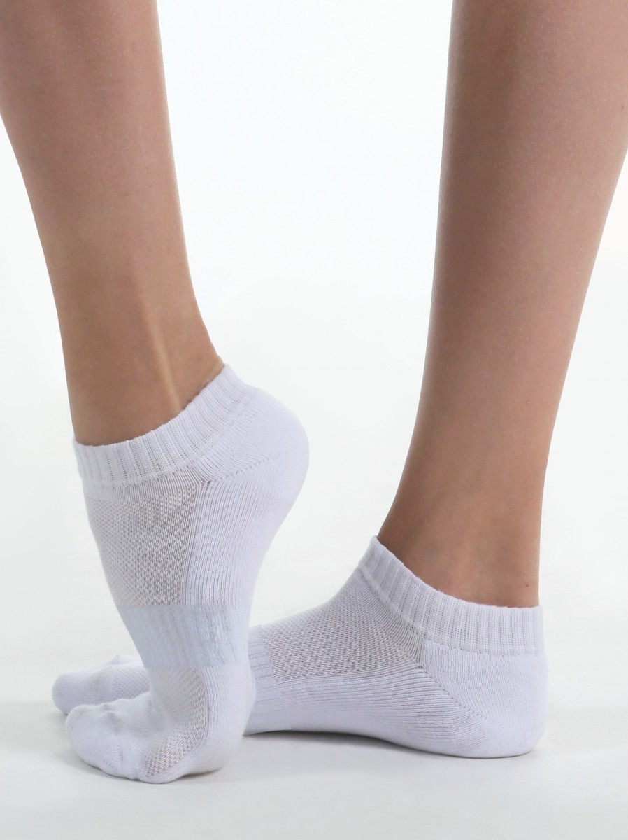 Gymnastické ponožky biele SOLO NS20 veľ. 41-44